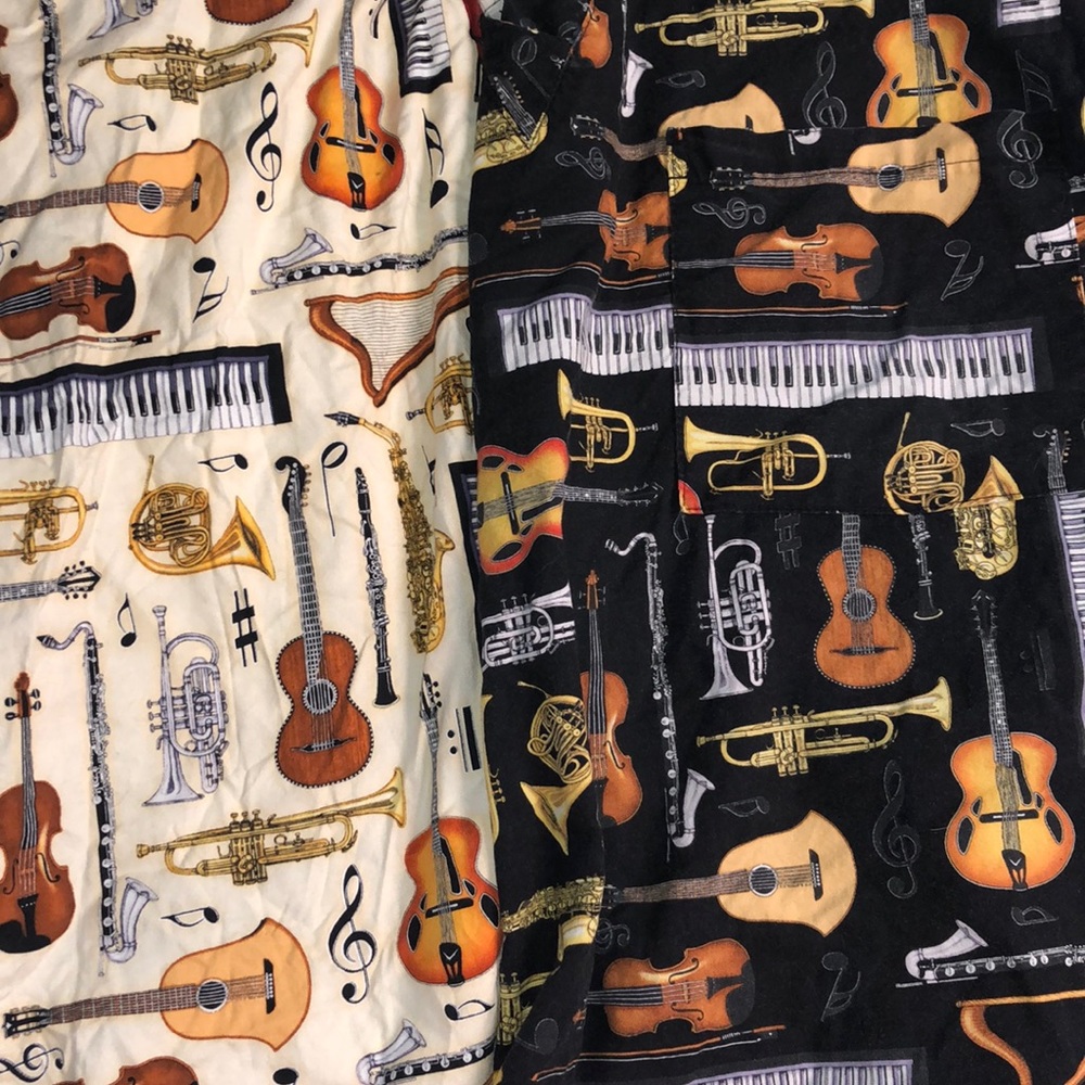 Scrub tops matching